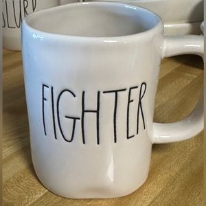 Rae Dunn Artisan Collection FIGHTER Mug